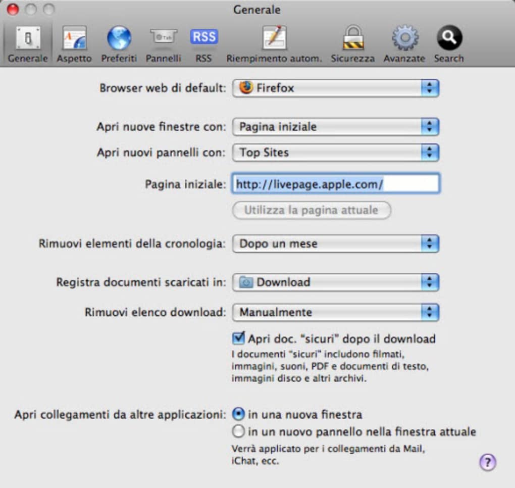 download safari for mac os x 10.5.8